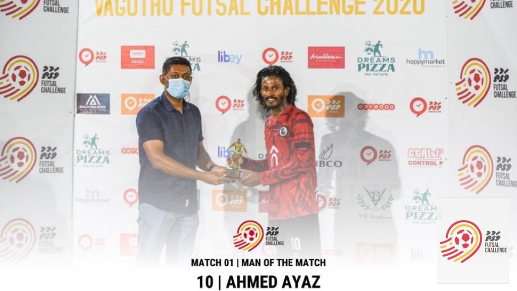 DREAMS PIZZA VAGUTHU FUTSAL CHALLENGE 2020 - man of the match