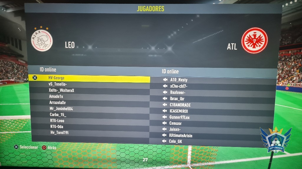 PRIMERA DIVISIÓN LSVP - IDs