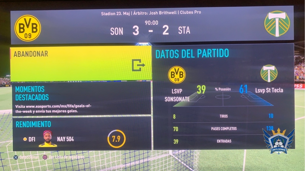 PRIMERA DIVISIÓN LSVP - 