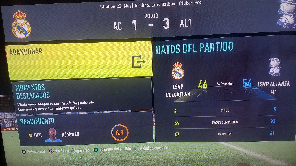 PRIMERA DIVISIÓN LSVP - 