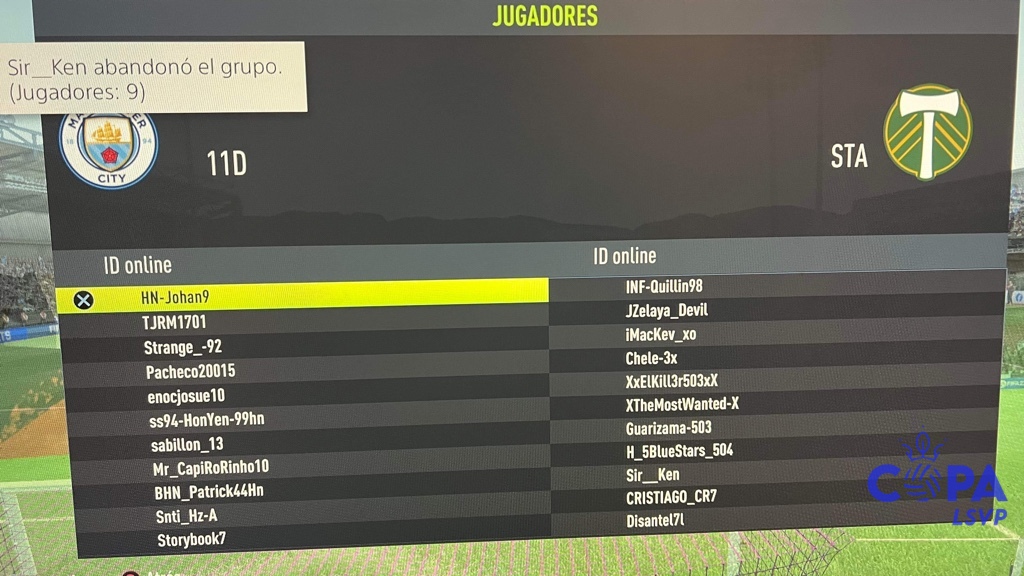 COPA LSVP  - 