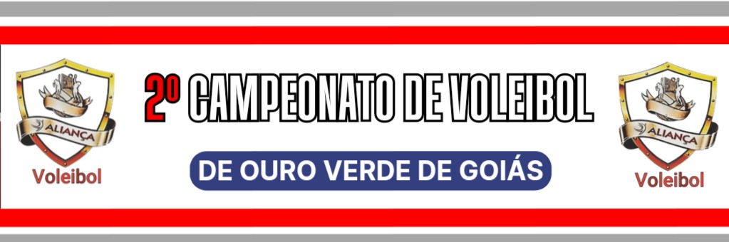 2 ° Campeonato  de Voleibol de Ouro Verde de Goiás 