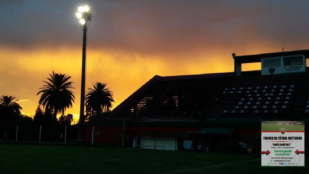Torneo Amateur "Rubén Martínez" Edición 2021 - Se juega luego de la tormenta