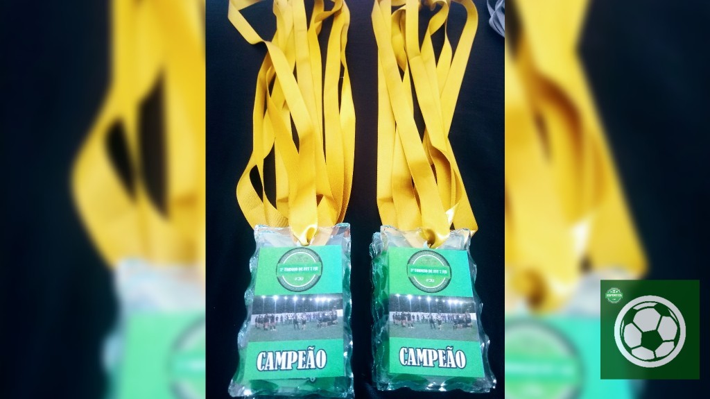 undefined - Medalhas do time CAMPEÃO.