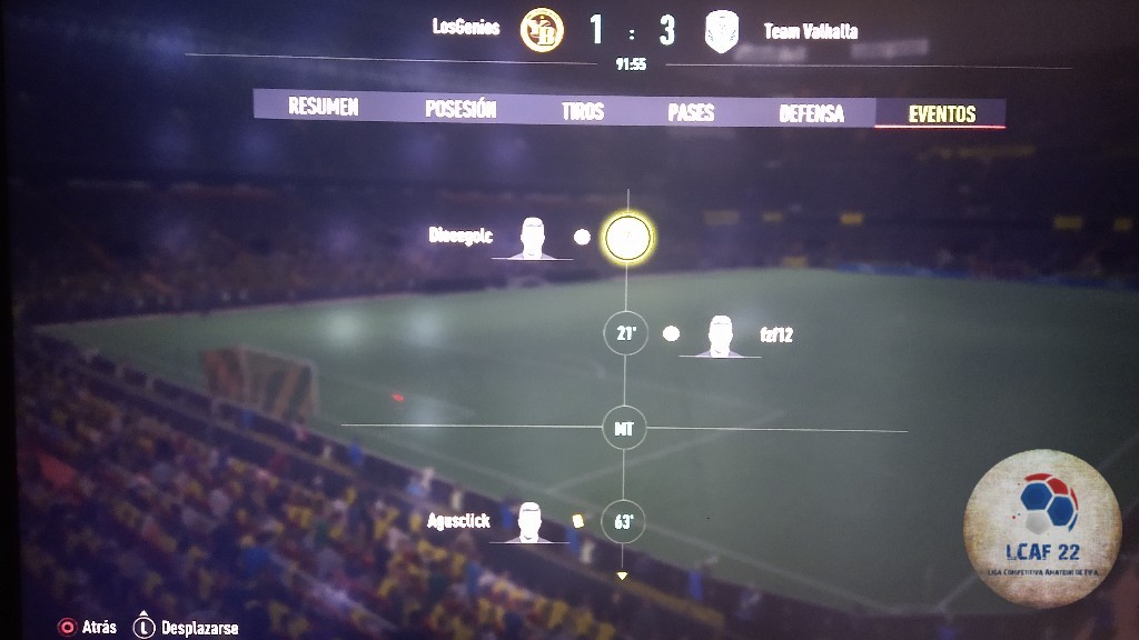 Liga Competitiva Amateur de Fifa - 