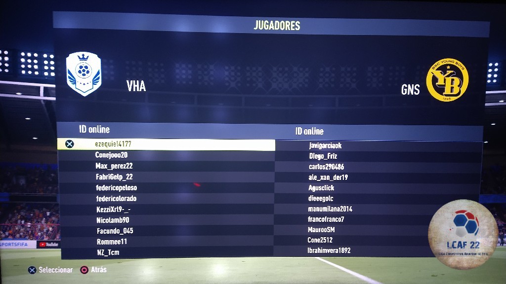 Liga Competitiva Amateur de Fifa - 
