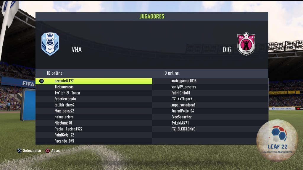 Liga Competitiva Amateur de Fifa - 