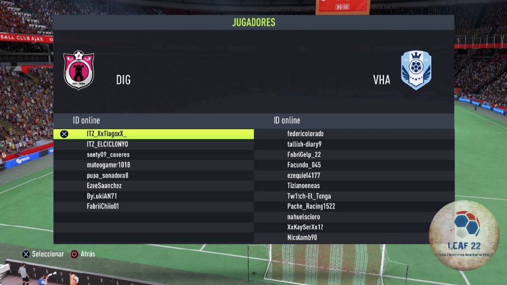 Liga Competitiva Amateur de Fifa - 