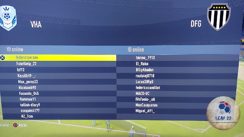 Liga Competitiva Amateur de Fifa - ganamos en 3er partido - Team Valhalla