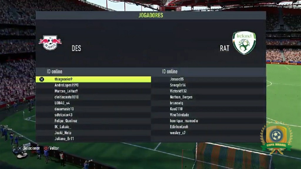 COPA BRASIL - PLAYSTATION - PSN