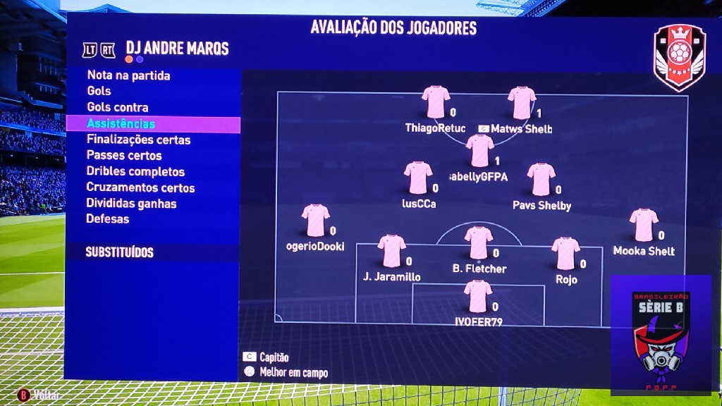 BRASILEIRO SÉRIE B - DJ ANDRÉ MARQS 4 X 3 ROYALS ESPORTS