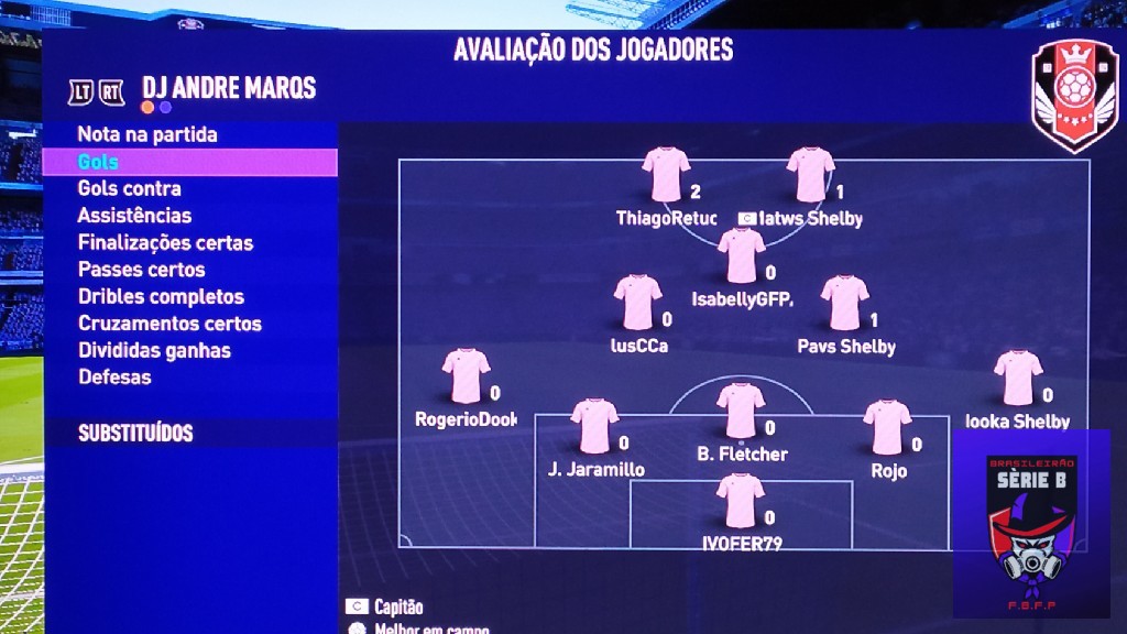 BRASILEIRO SÉRIE B - DJ ANDRÉ MARQS 4 X 3 ROYALS ESPORTS
