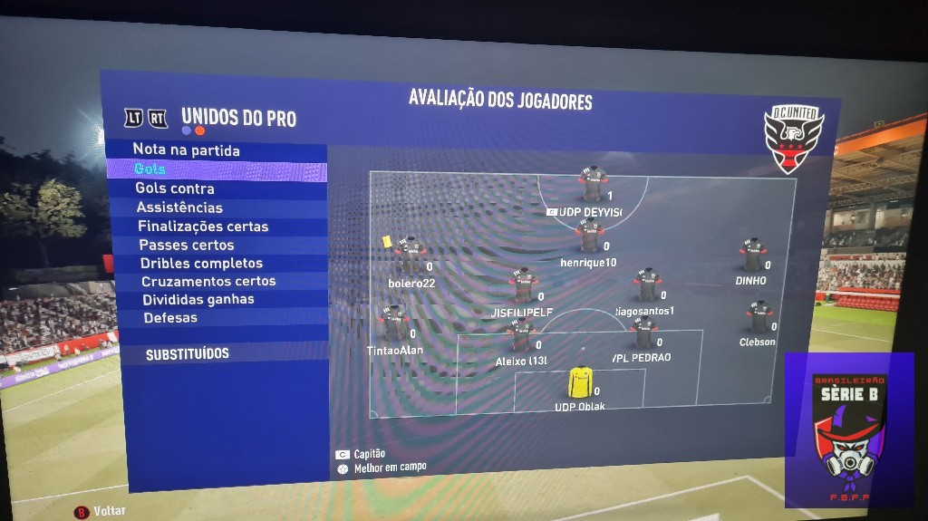 BRASILEIRO SÉRIE B - sparta ES 2x1 Unidos do pro