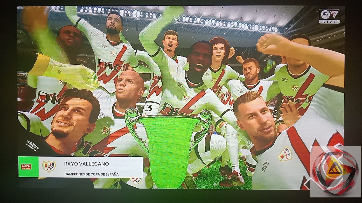 Copa del Rey  - Rayo Vallecano Campeón de la Copa del Rey 