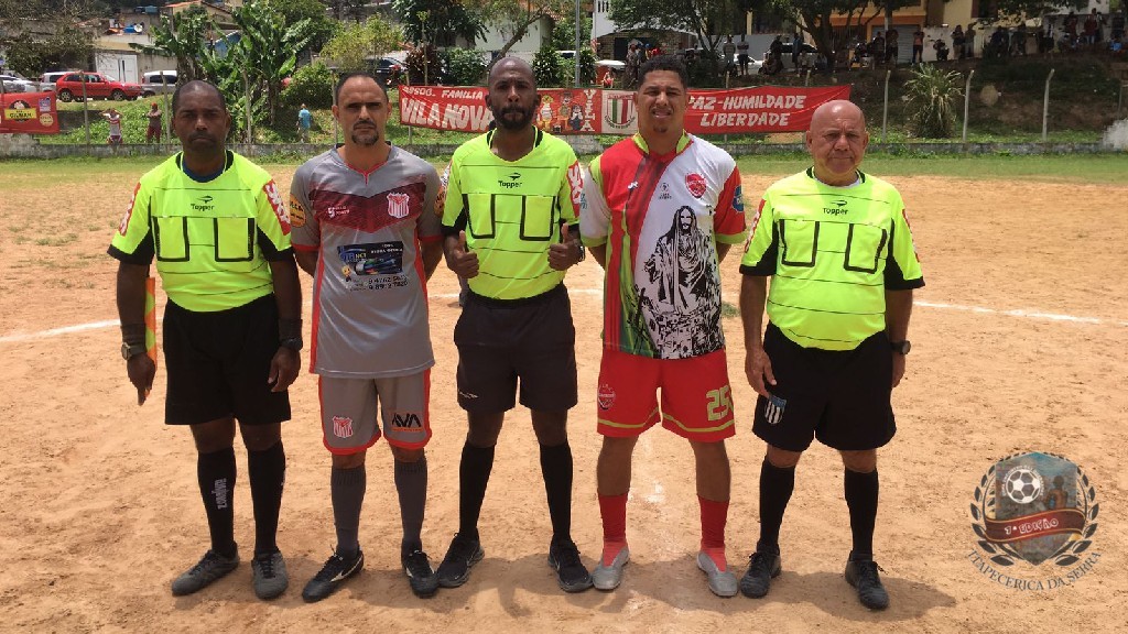 undefined - EQUIPE DE ARBITRAGEM E CAPITÃES DAS EQUIPES C.A. SÃO MARCOS E VILA NOVA