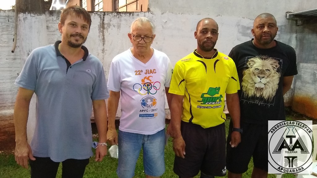 undefined - Everson, Carlito e árbitros Manoel e Bebé...
