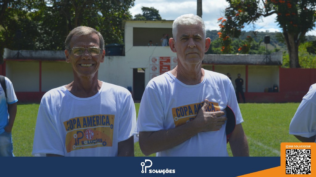 COPA AMERICA IP SOLUÇÕES - PRESIDENTE (ANTÔNIO CLÁUDIO) E VICE PRESIDENTE (JOSÉ MARIA CUNHA) DO AFC 