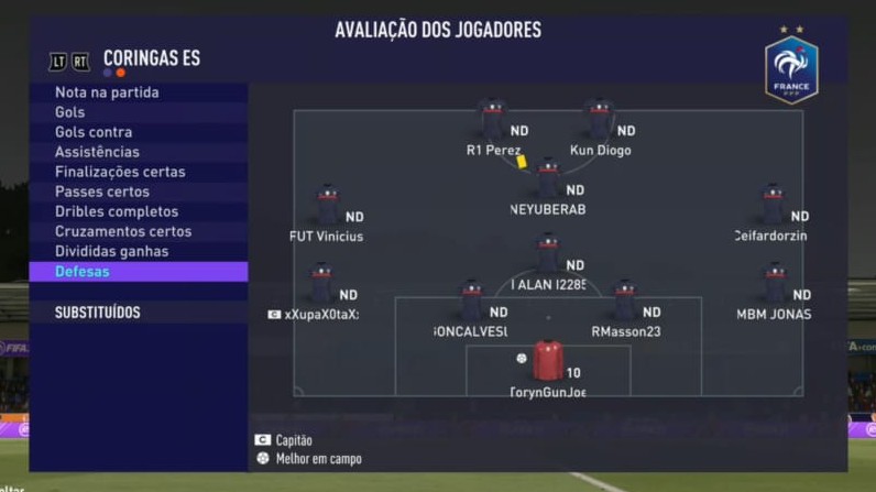 COPA BRONZE 1° EDIÇÃO - DALLAS 0 X 2 CORINGAS DISPUTA  3°LUGAR... DEFESAS DO GK 