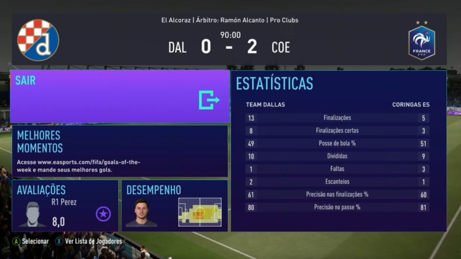 COPA BRONZE 1° EDIÇÃO - DALLAS 0 X 2 CORINGAS DISPUTA 3°LUGAR