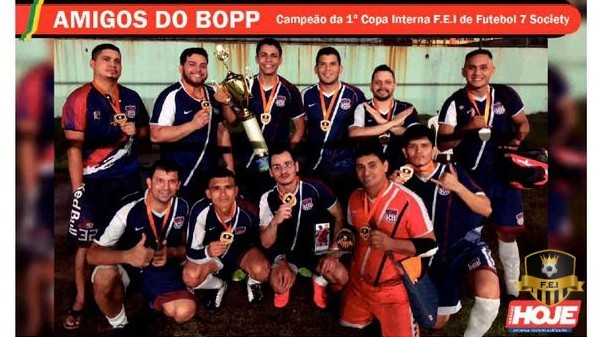 1° COPA INTERNA F.E.I DE FUTEBOL 7 SOCIETY MASCULINO 2021 - COM DIREITO A IR PRO JORNAL. EQUIPE AMIGOS DO BOOP CAMPEÃO DA 1° COPA INTERNA FEI DE FUTEBOL 7 SOCIETY MASCULINO 2021.