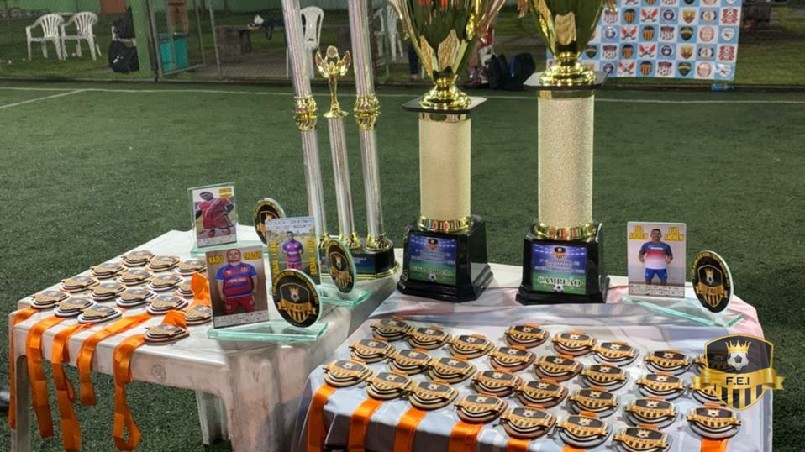 1° COPA INTERNA F.E.I DE FUTEBOL 7 SOCIETY MASCULINO 2021 - A DEUS SEMPRE TODA HONRA E GLÓRIA, FOI LONGO POREM ENTREGUE, FAZEMOS AS MELHORES COMPETIÇÕES.