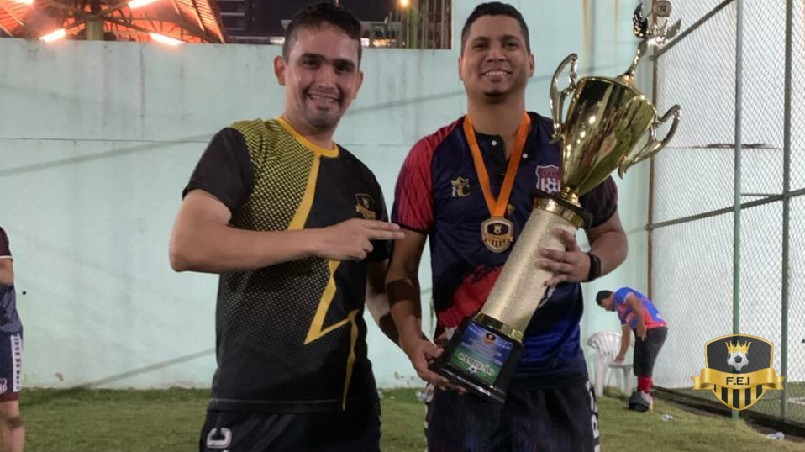 1° COPA INTERNA F.E.I DE FUTEBOL 7 SOCIETY MASCULINO 2021 - TÉCNICO NAILTON, CHOROU TANTO QUE ACABOU SENDO CAMPEÃO PARABÉNS.