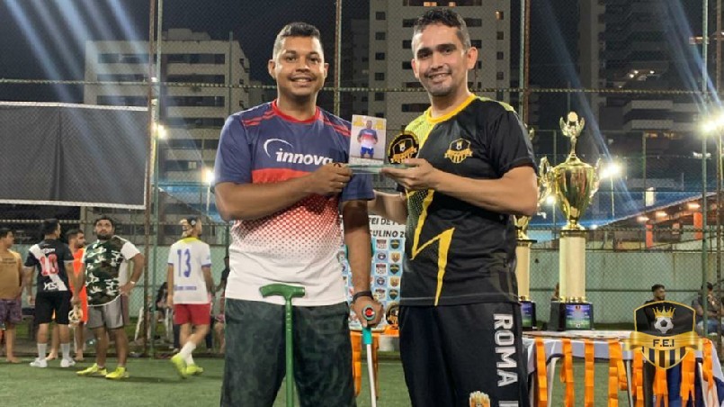 1° COPA INTERNA F.E.I DE FUTEBOL 7 SOCIETY MASCULINO 2021 - LUIZ, MELHOR TÉCNICO DA 1° COPA INTERNA FEI DE FUTEBOL 7 SOCIETY MASCULINO 2021.