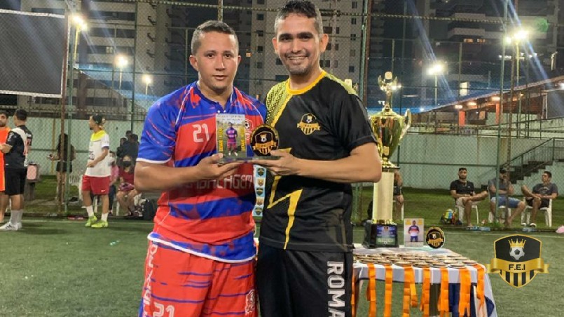 1° COPA INTERNA F.E.I DE FUTEBOL 7 SOCIETY MASCULINO 2021 - DJENANNE, ATLETA REVELAÇÃO DA 1° COPA INTERNA FEI DE FUTEBOL 7 SOCIETY MASCULINO 2021. 
