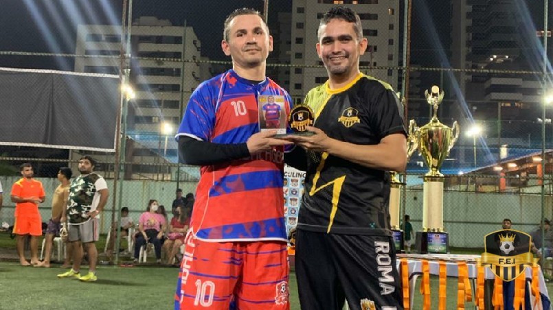 1° COPA INTERNA F.E.I DE FUTEBOL 7 SOCIETY MASCULINO 2021 - KADU, O ATLETA QUE NUNCA SORRIR POREM ARTILHEIRO DA 1° COPA INTERNA FEI DE FUTEBOL 7 SOCIETY MASCULINO 2021.
