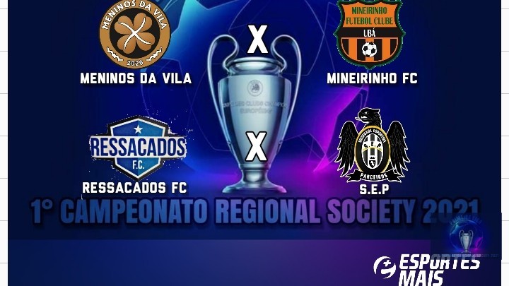 CAMPEONATO REGIONAL SOCIETY 2021 UBÁ E REGIÃO  - 