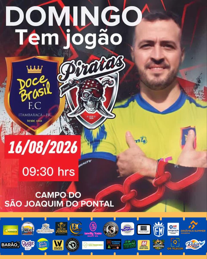 undefined - Doce Brasil X Piratas da Bola 