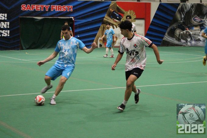 مسابقات فوتسال جام رمضان ۲۰۲۶  - تقابل  دو بازیکن خوب تیم ستاره و یونایتد 