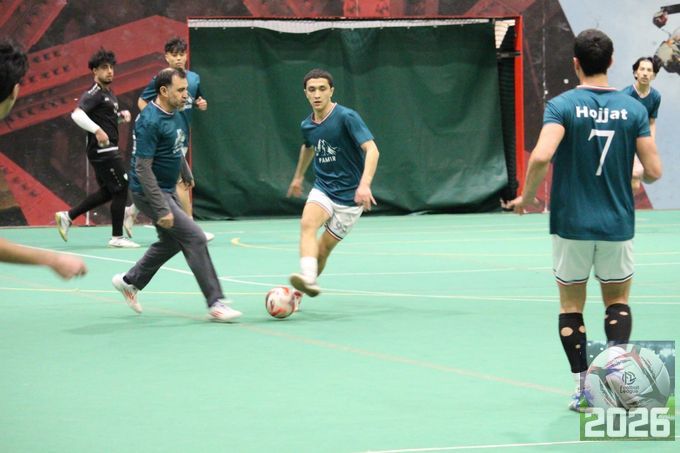 مسابقات فوتسال جام رمضان ۲۰۲۶  - علی ناصری جوان خوش تکنیک و آینده دار  بازیکن تیم پامیر 