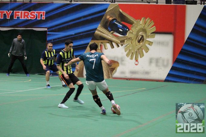 مسابقات فوتسال جام رمضان ۲۰۲۶  - صحنه بازی پامیر و عقاب 