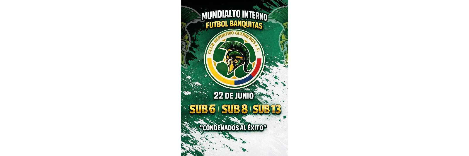 Mundialito Interno Futbol Banquitas