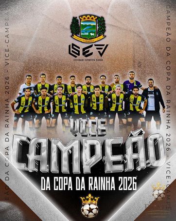 COPA DA RAINHA 2026 - Vice Campeão 