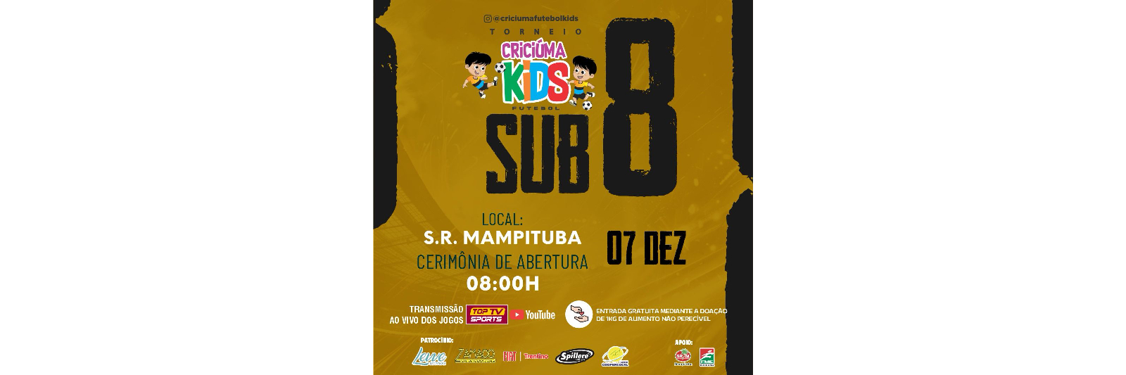 CRICIÚMA KIDS SUB 8 - 2025