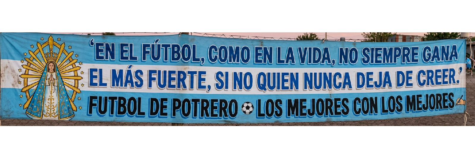 liga fútbol de potrero, ni más ni menos, un estilo distinto ✨️