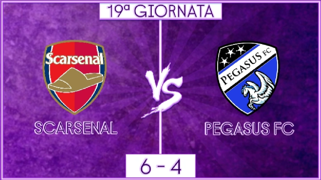 undefined - Scarsenal vs Pegasus FC: 19ª GIORNATA (21:15)