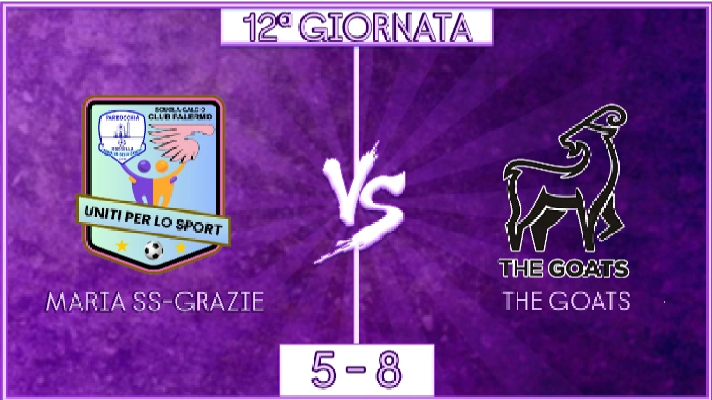 undefined - Maria SS-Grazie vs The Goats: 12ª GIORNATA (21:00)