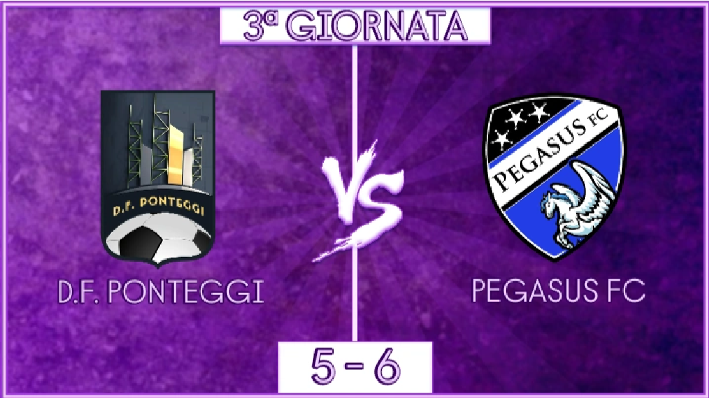 undefined - D.F. Ponteggi vs Pegasus FC: 3ª GIORNATA (20:30)