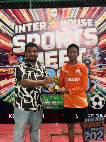 Nolhivaranfaru School Inter House Sports meet 2026 - Player of the match 