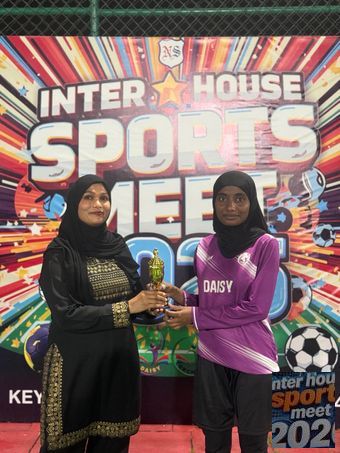 Nolhivaranfaru School Inter House Sports meet 2026 - Player of the match 