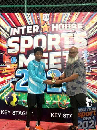 Nolhivaranfaru School Inter House Sports meet 2026 - Player of the match 