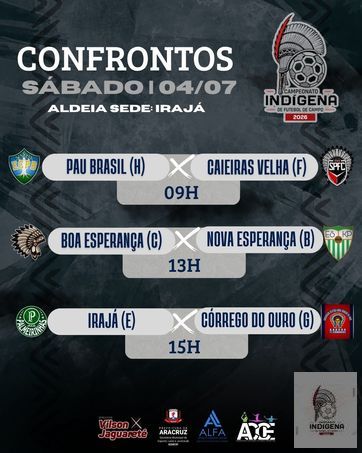 CAMPEONATO INDÍGENA DE FUTEBOL DE CAMPO MASCULINO 2026 - 