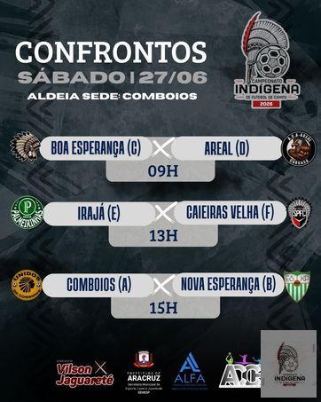 CAMPEONATO INDÍGENA DE FUTEBOL DE CAMPO MASCULINO 2026 - 