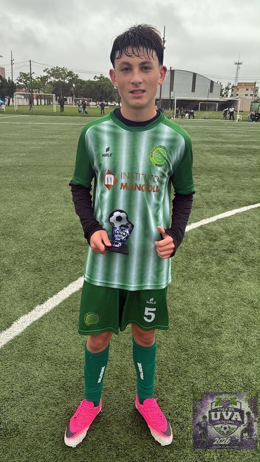 Taça da Uva de Futebol 2026 - Heitor Figenio - Craque do jogo Sub 14 - Safor Academy BR