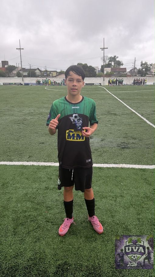 Taça da Uva de Futebol 2026 - Vinicius Lima - Craque do jogo sub 16 - FT10 Sports 