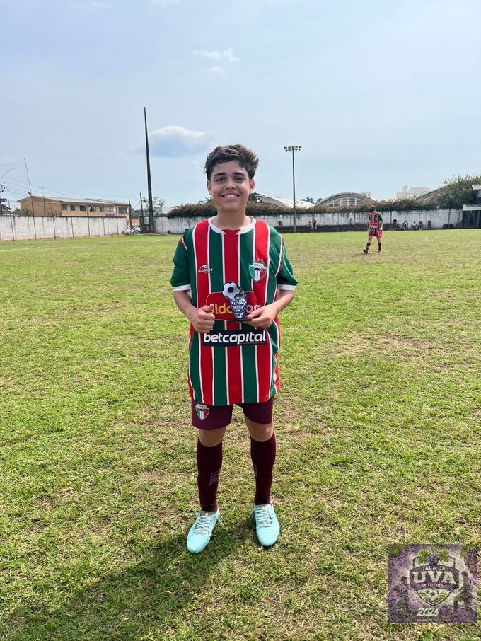 Taça da Uva de Futebol 2026 - Arthur Machado - Escola do Trieste - Craque do jogo sub 15