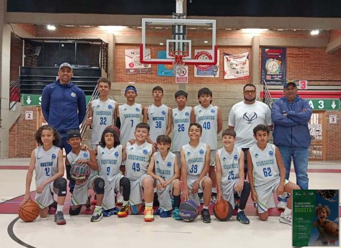 BABYBALONCESTO BOGOTA 2025 - MUSTANGS